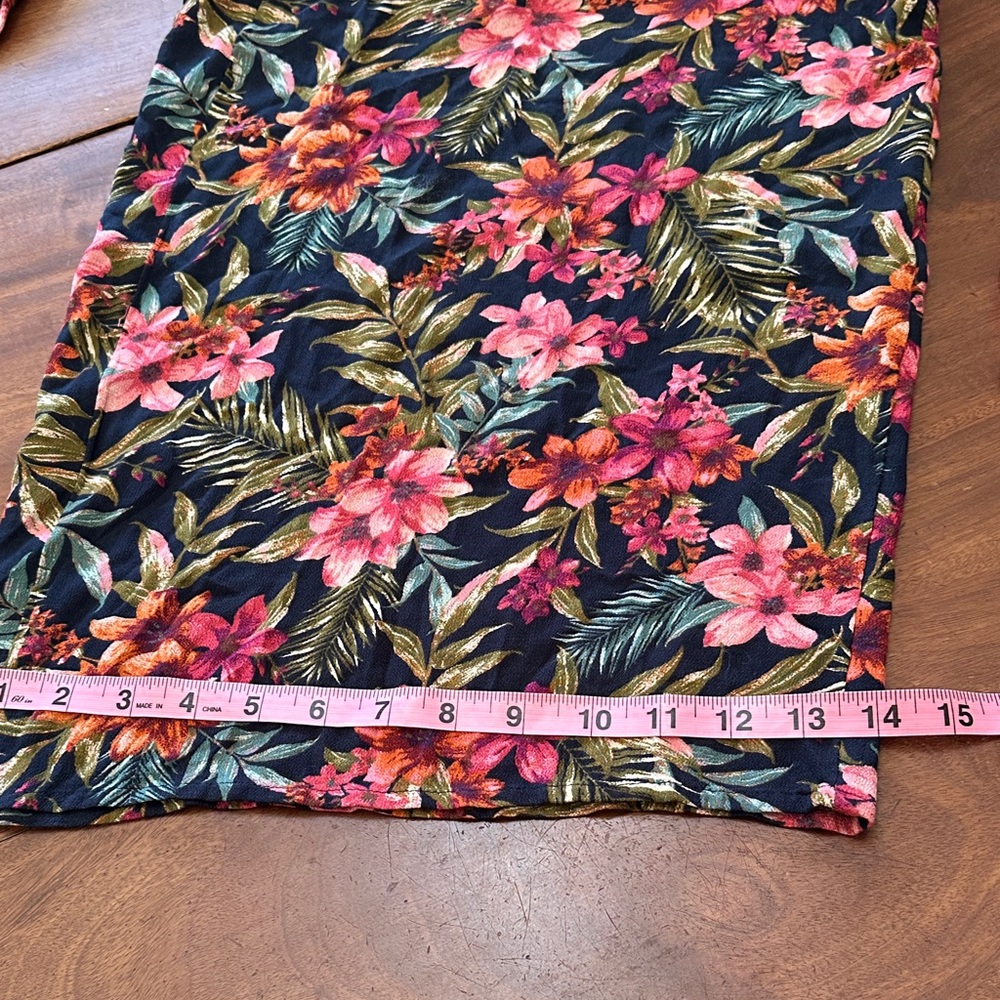 American Eagle Outfitters Floral Jumpsuit - Black and Pink - Picture 13 of 13